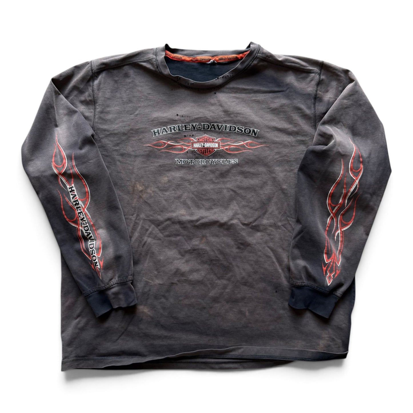 00s Harley Davidson "American Legend" Faded Out L/S