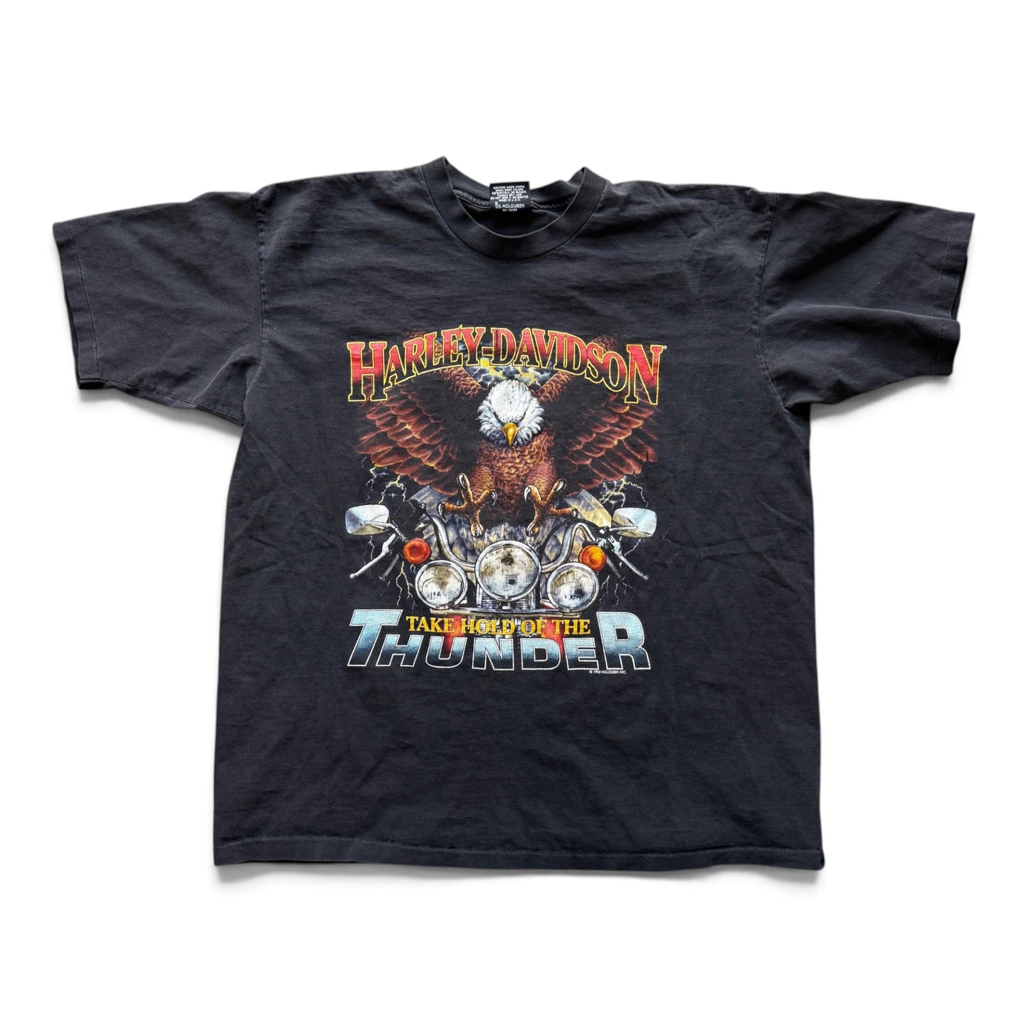 1992 Harley-Davidson "Take Hold of the Thunder" T-shirt