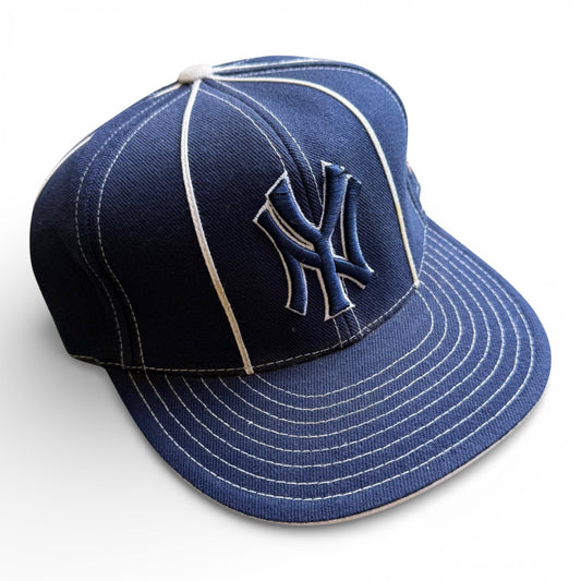 00's Yankees Pinstripe Fitted Hat