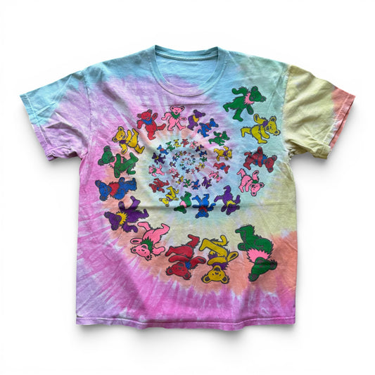 00's Grateful Dead Bears Tie-Dye T-Shirt