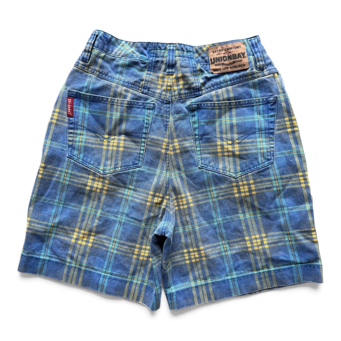 00's Union Bay Plaid Shorts