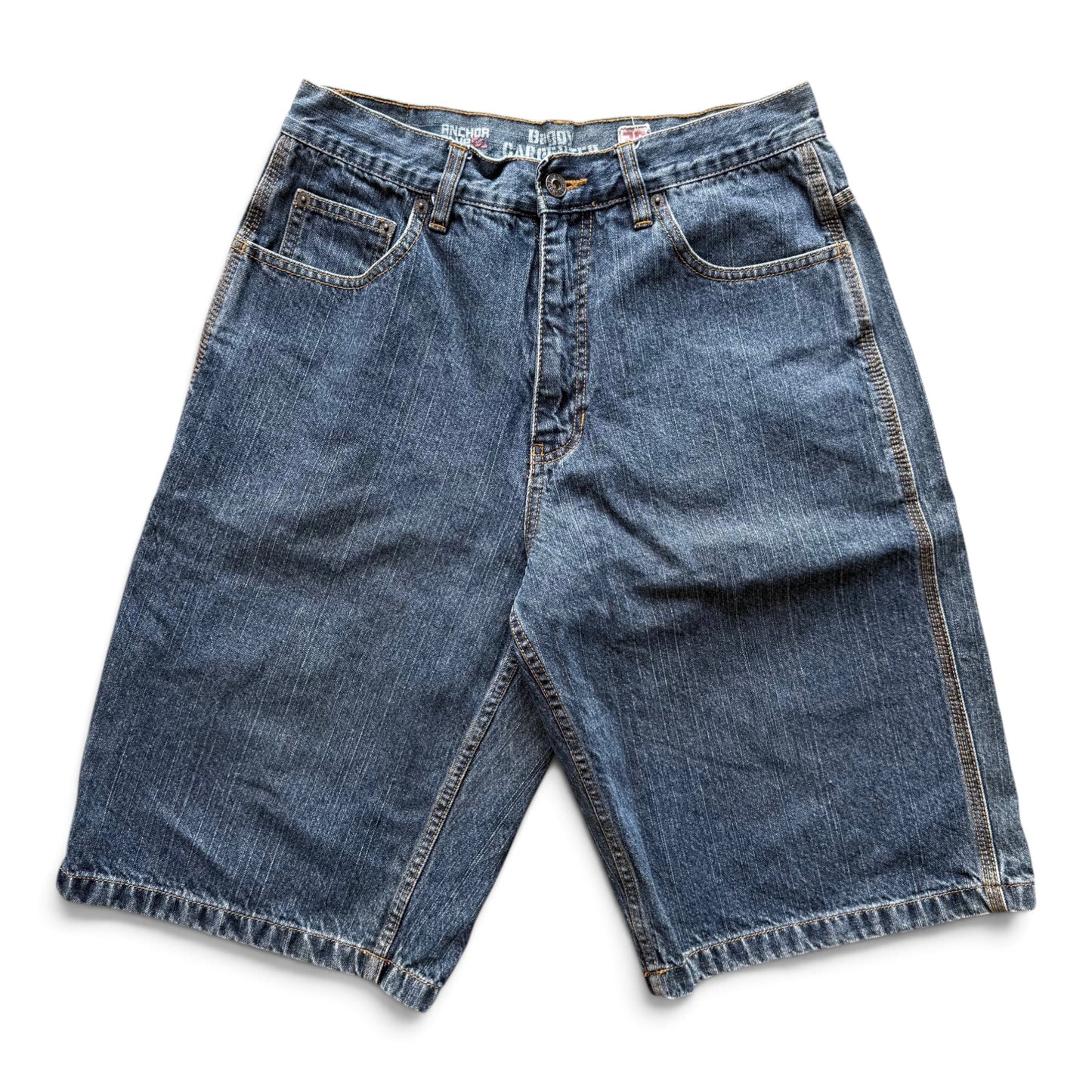 00's Anchor Blue Denim Shorts