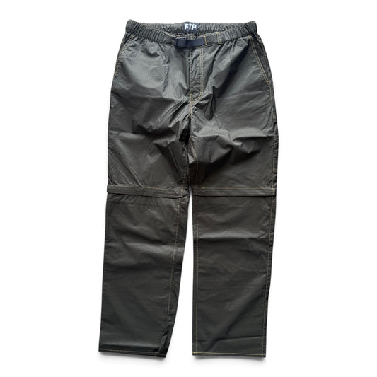 FTP Track Convertible Pants Green/Yellow
