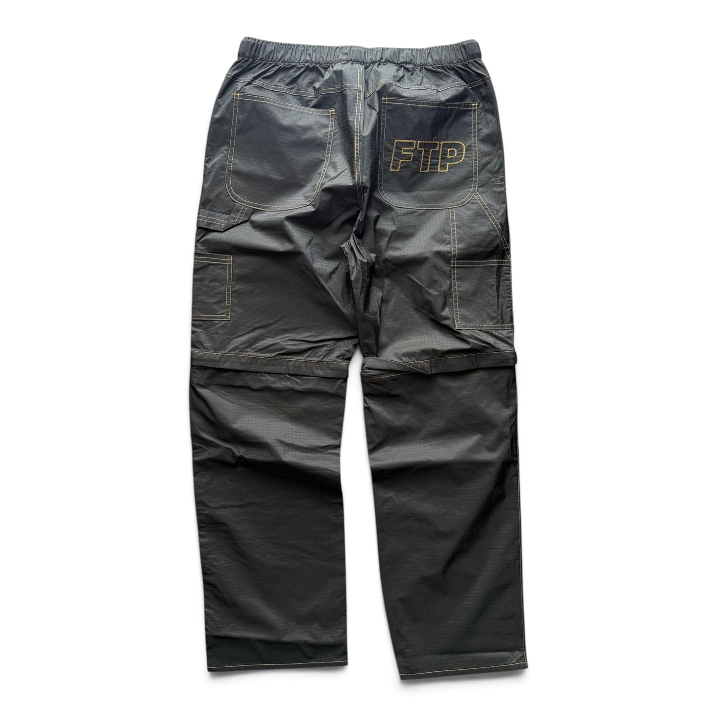 FTP Track Convertible Pants Green/Yellow