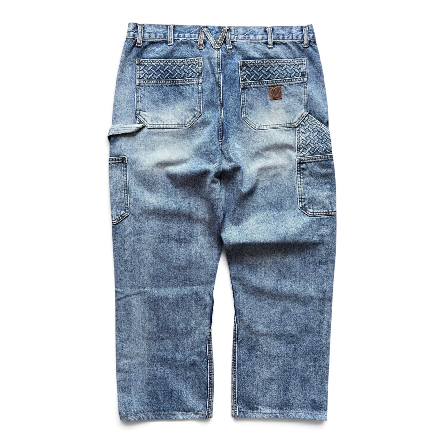 Menace Los Angeles Steel Embossed Jeans