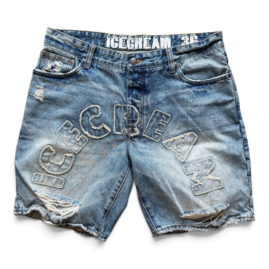 Ice Cream Denim Shorts
