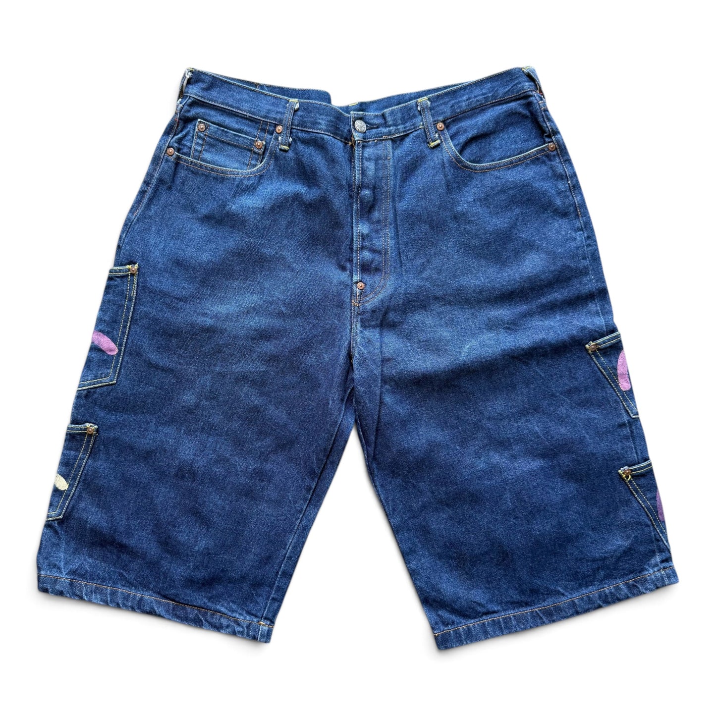 00's Evisu Multi-Pocket Shorts