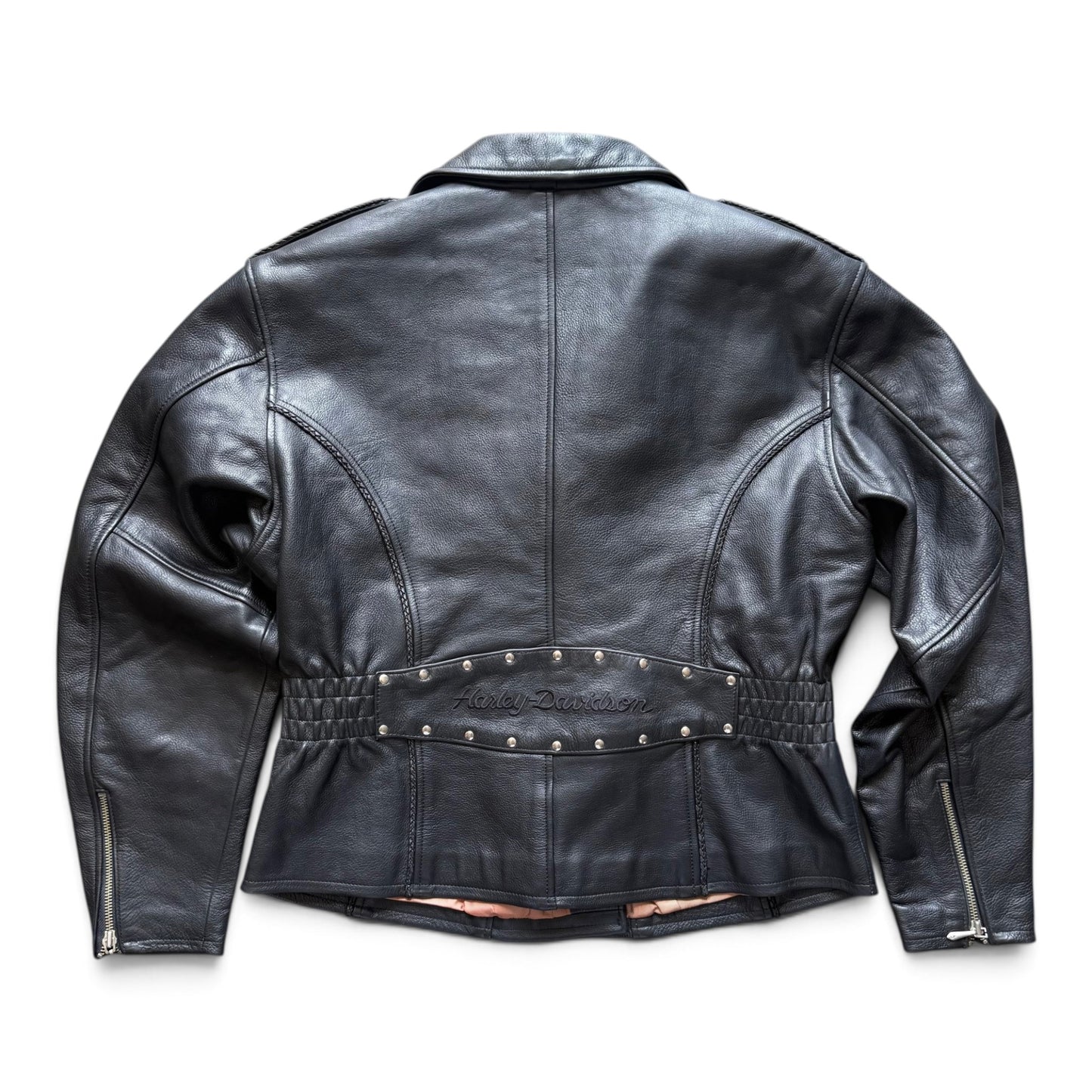 90's Harley Davidson Women's Leather Jacket