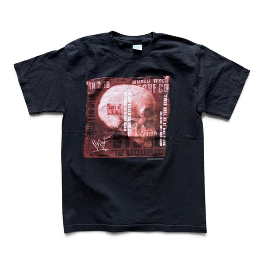 1998 WWF Stone Cold Steve Austin Skull T-Shirt