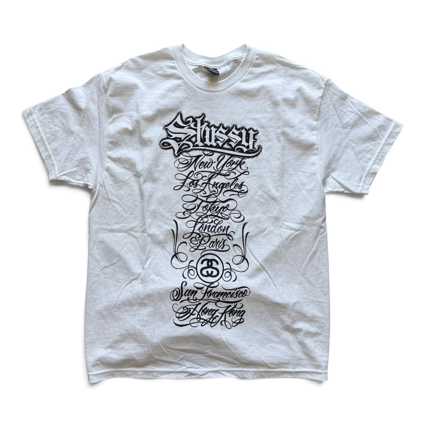Stussy Mister Cartoon T-Shirt White