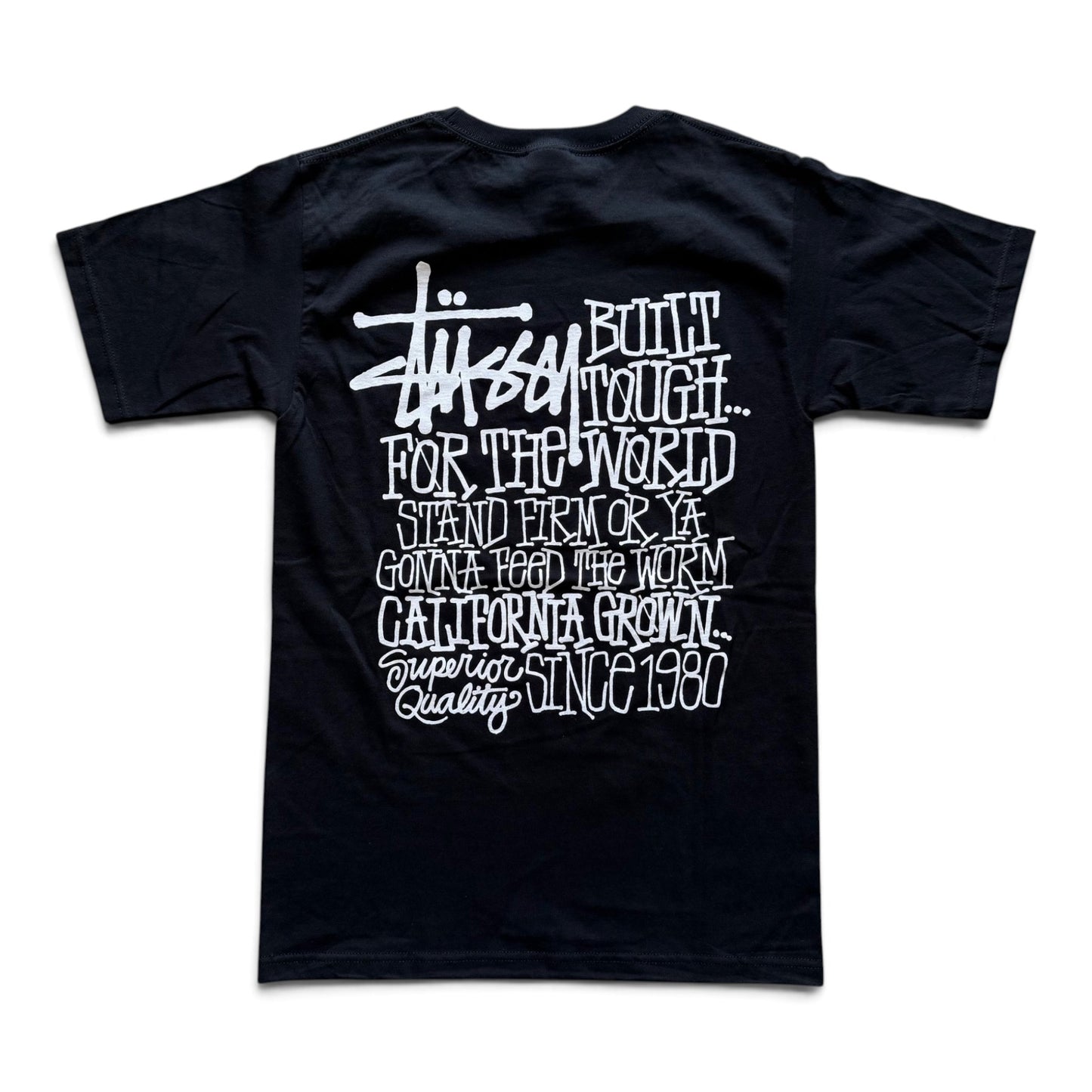 Stussy Built Tough T-Shirt Black