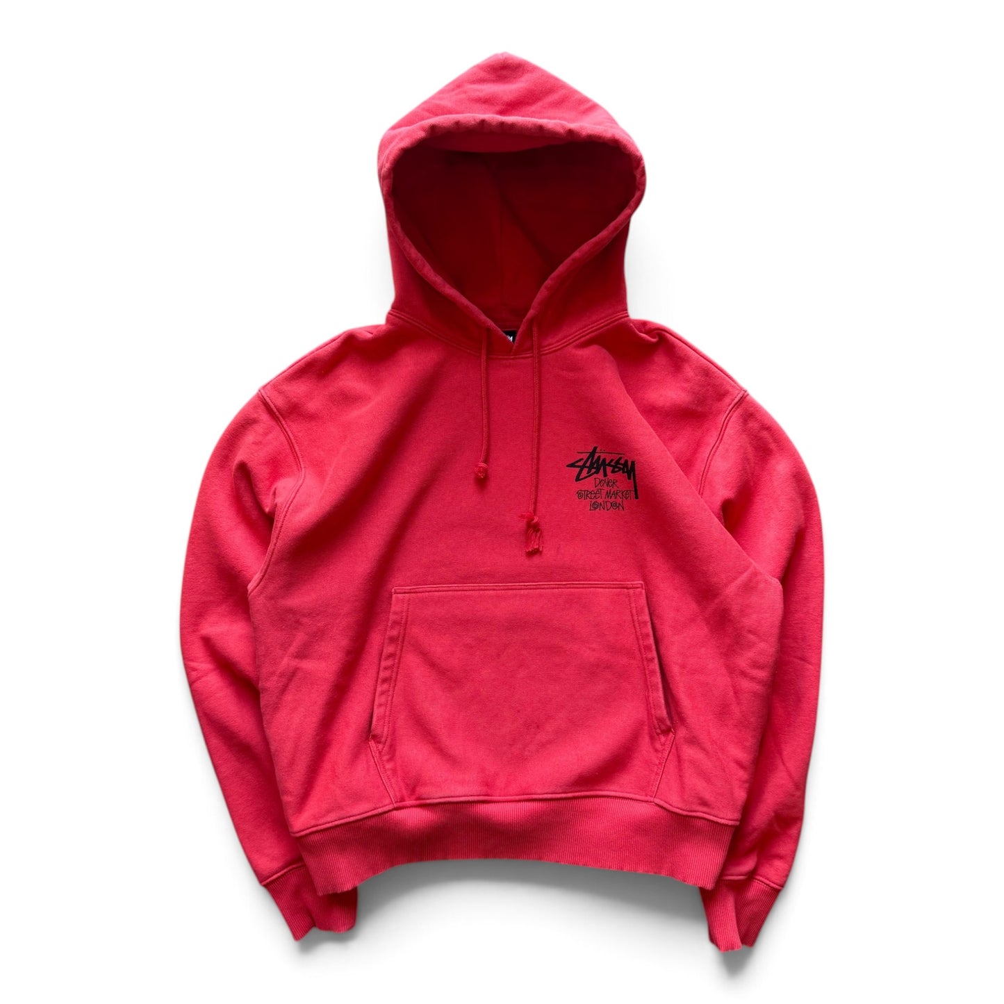 Stussy Dover Street Market London Hoodie Red