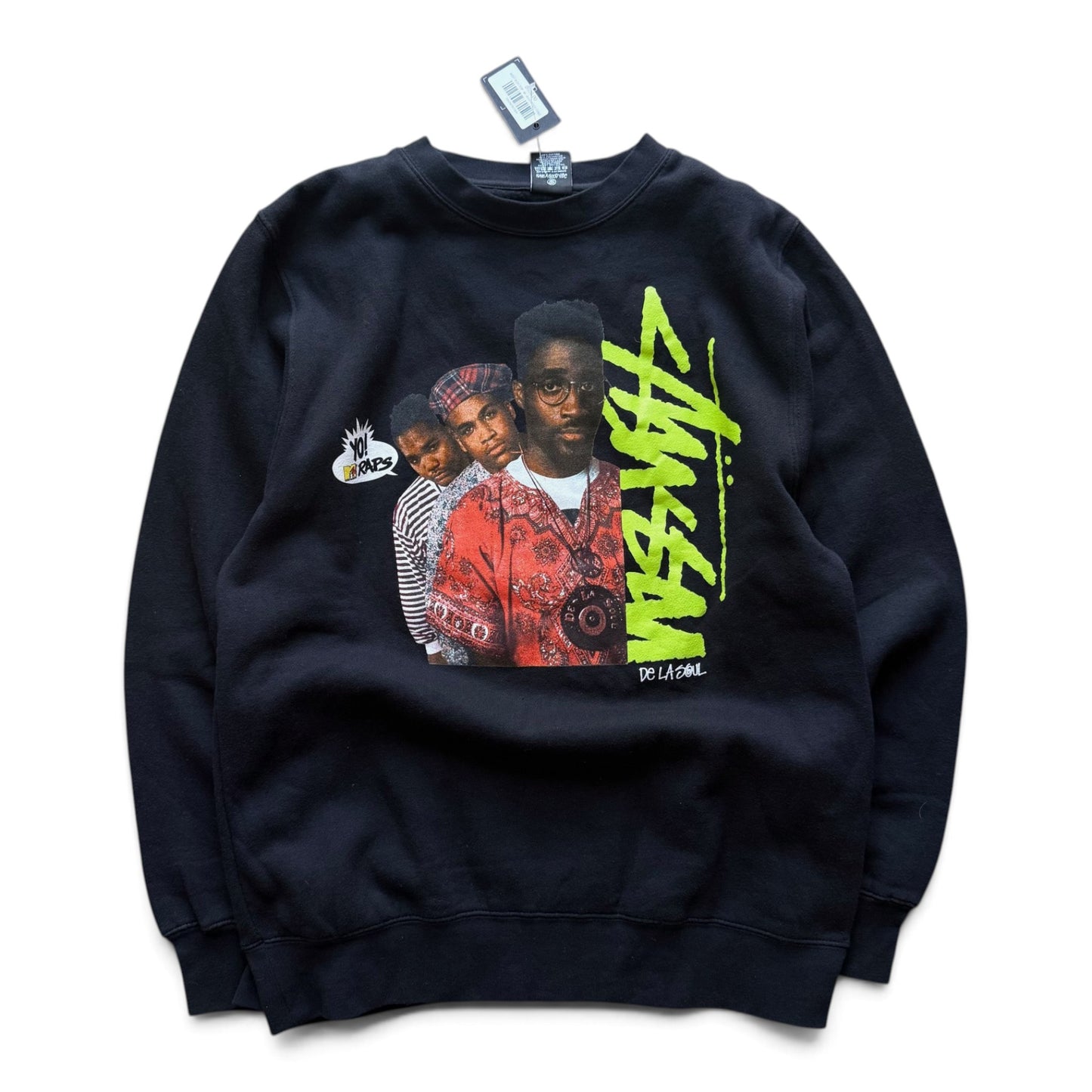 Stussy De La Soul MTV RAPS Crewneck