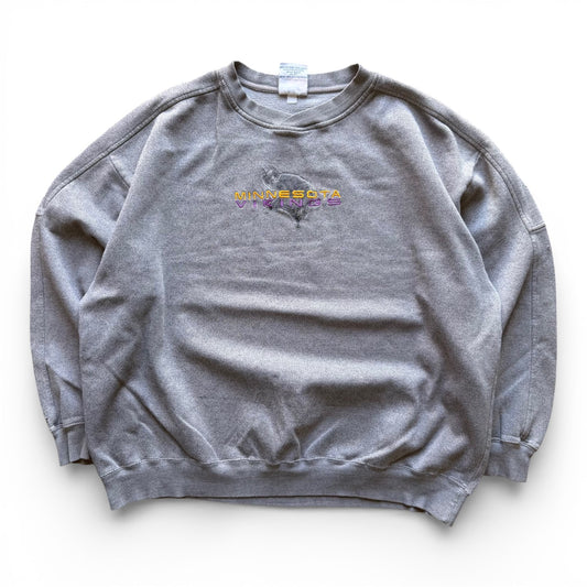 90's Minnesota Vikings Crewneck Grey
