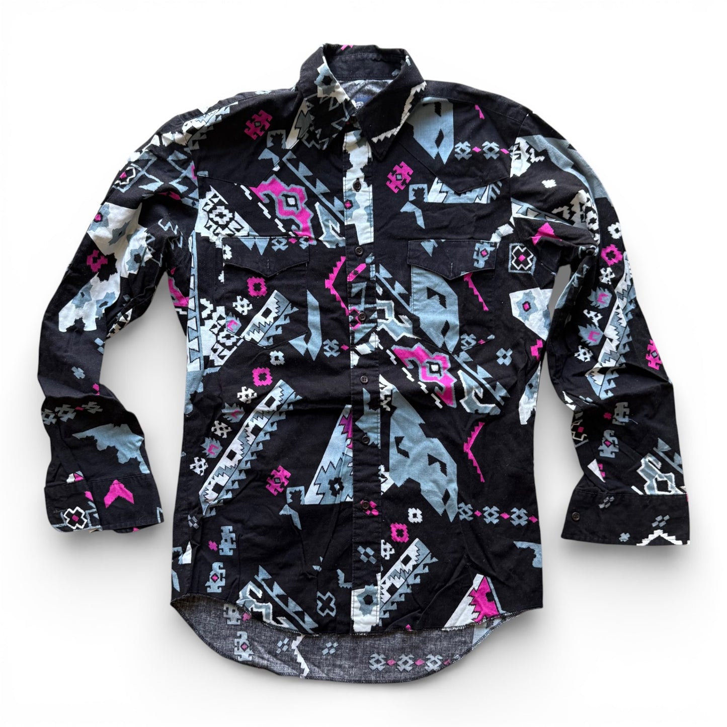 90's Wrangler Western Button-Up Shirt