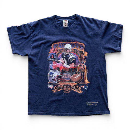 2002 Tom Brady Super Bowl T-Shirt