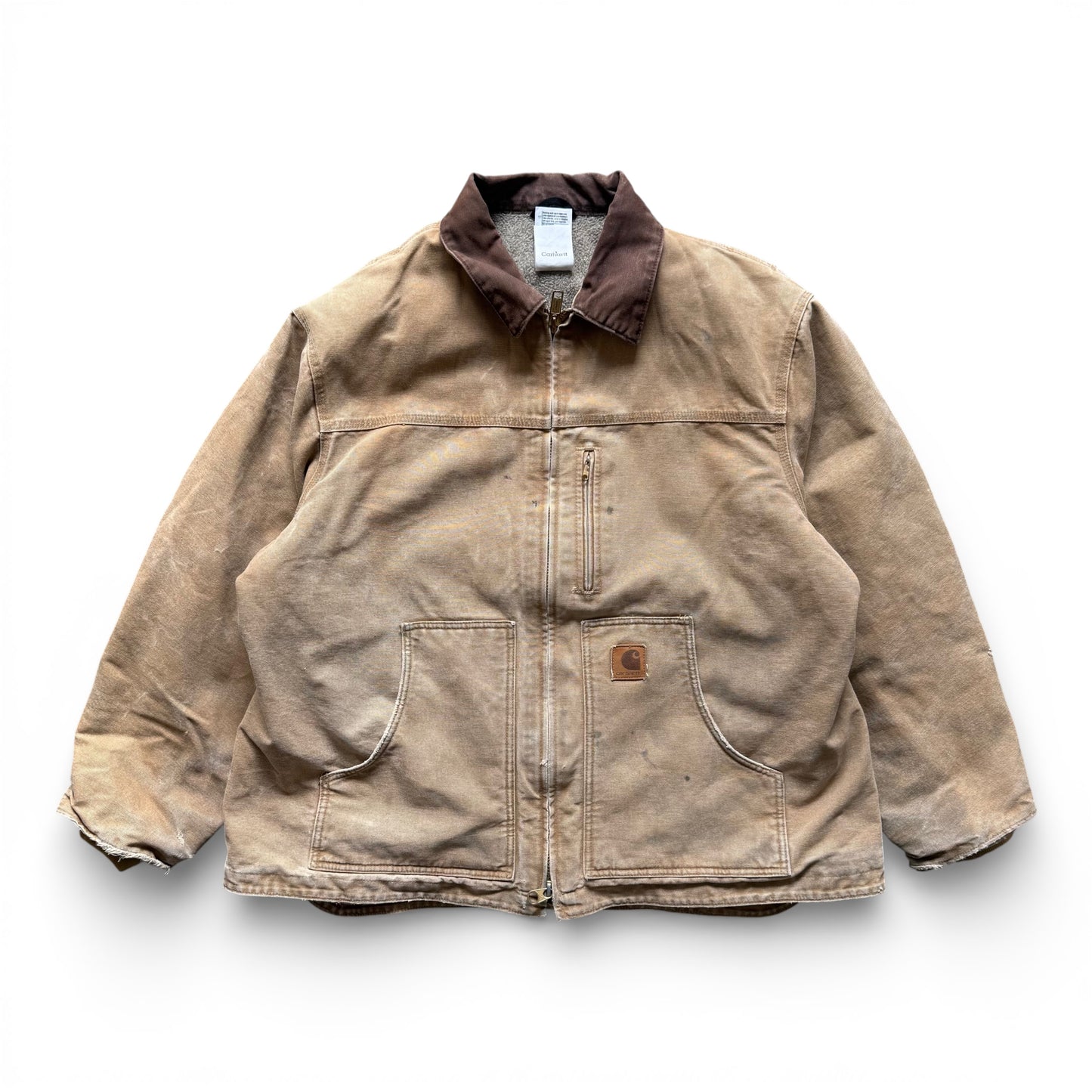 90's Carhartt Ridge Sherpa Coat Tan