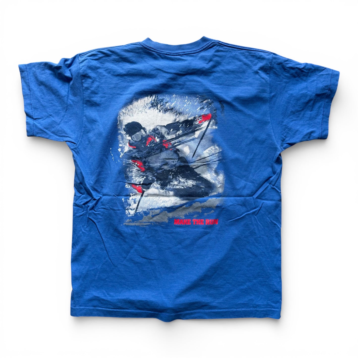 90's Ski T-Shirt Blue