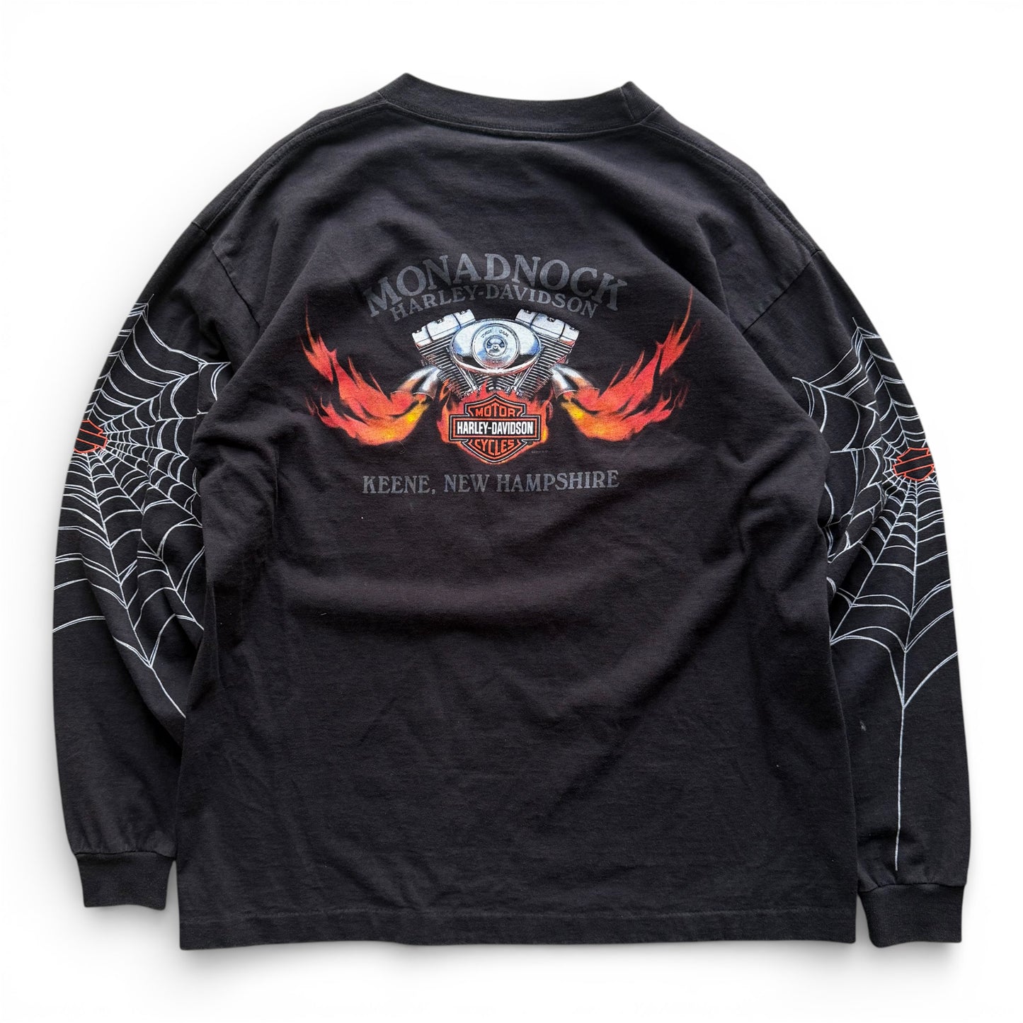 2004 Harley Davidson Spider-Web L/S T-Shirt