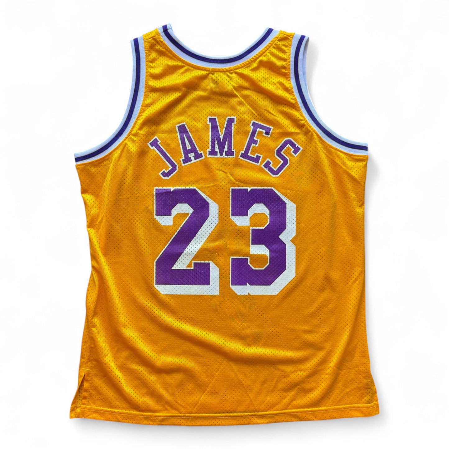 Warren Lotus Lebron Flaming Lakers Jersey