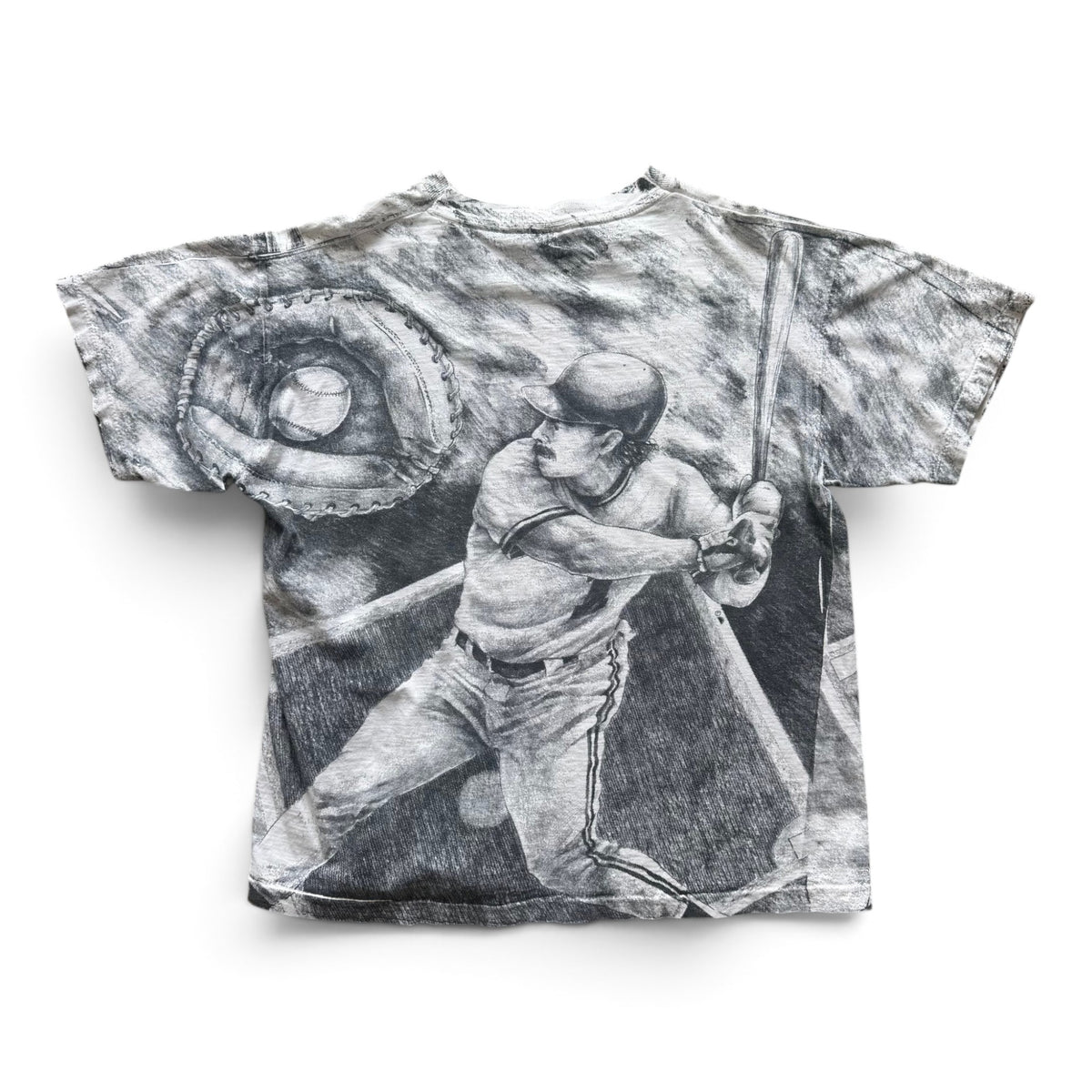90's Baseball Total Print T-Shirt