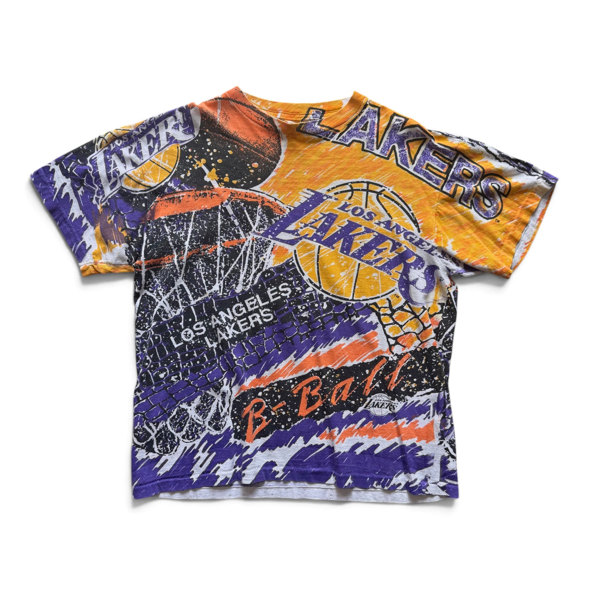 90's Los Angeles Lakers Total Print T-Shirt