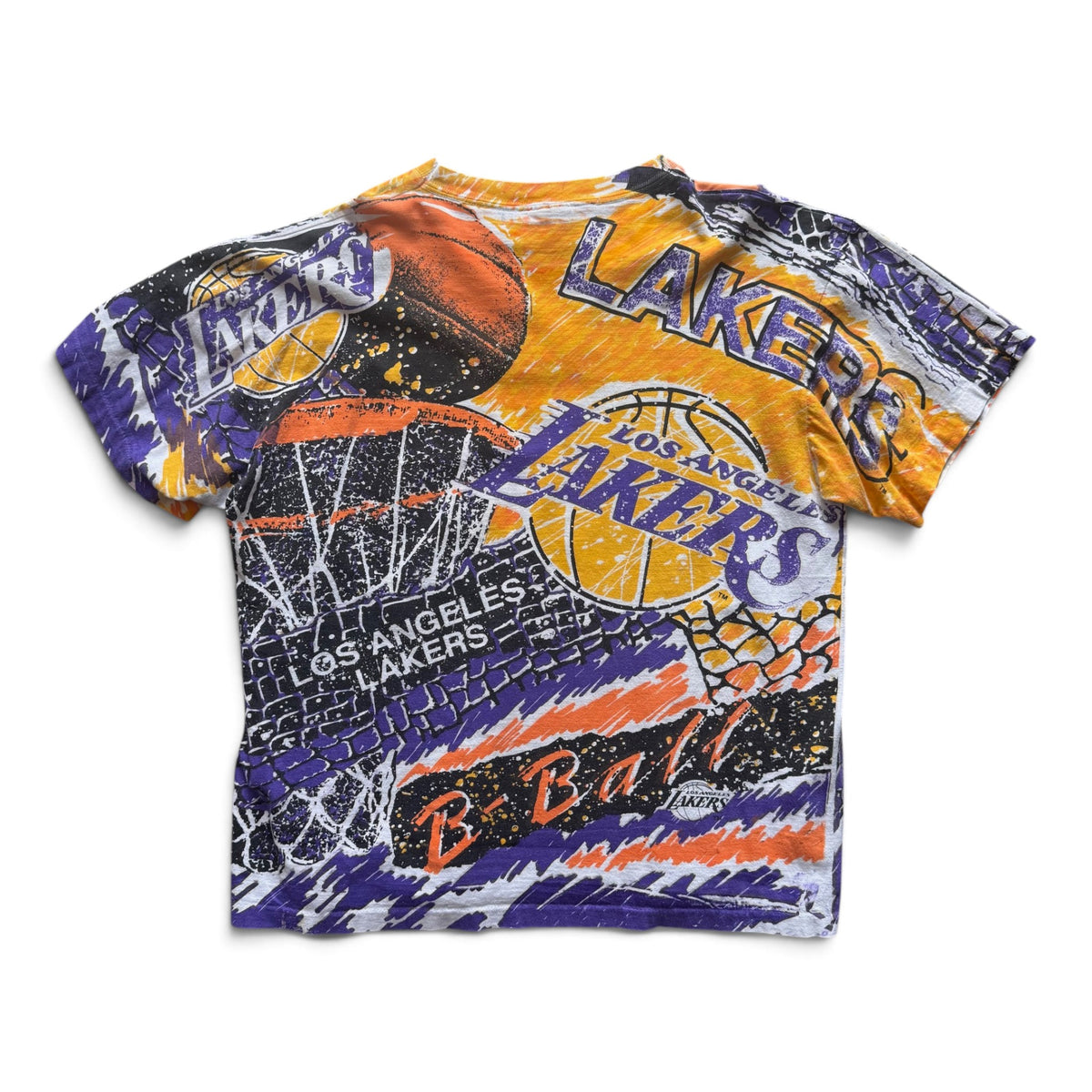 90's Los Angeles Lakers Total Print T-Shirt