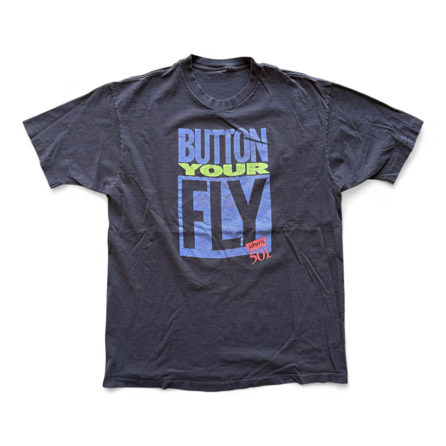 90's Levi's "Button your Fly" T-Shirt