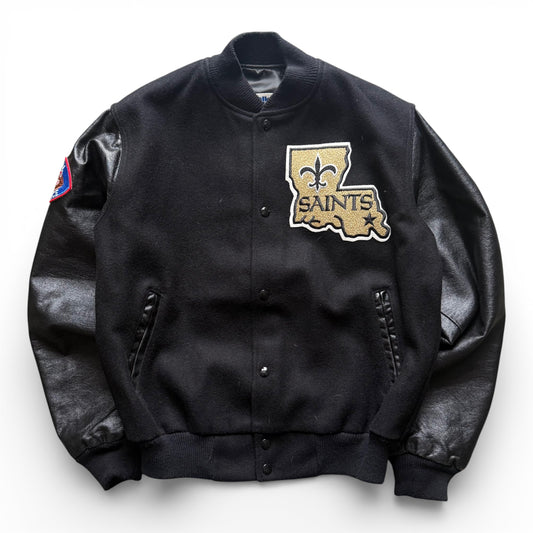 90's New Orleans Saints Chalk Line Jacket