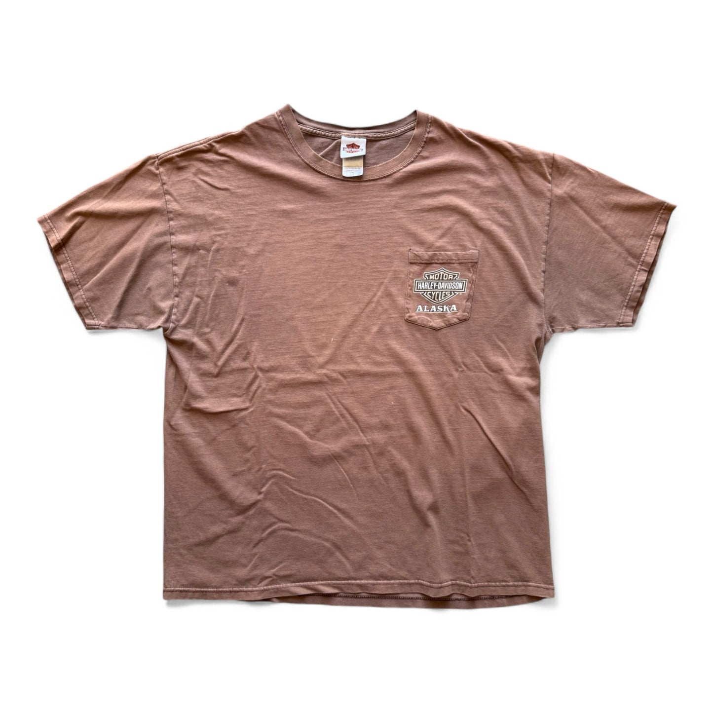 00's Harley Davidson Alaska Pocket T-Shirt