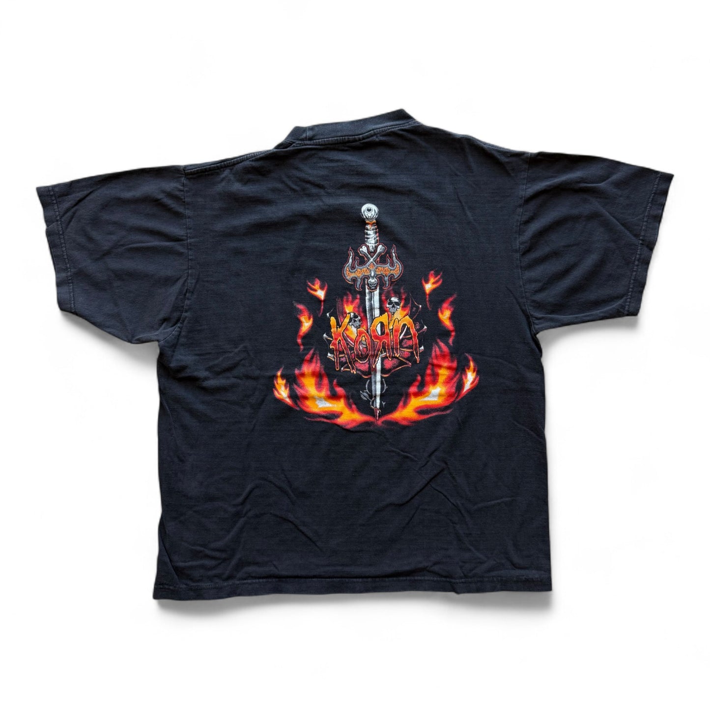 00's Korn T-Shirt Black