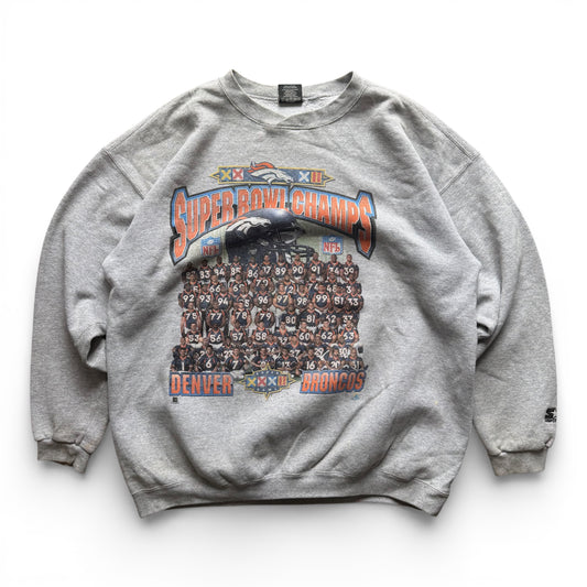 1998 Denver Broncos Super Bowl Crewneck