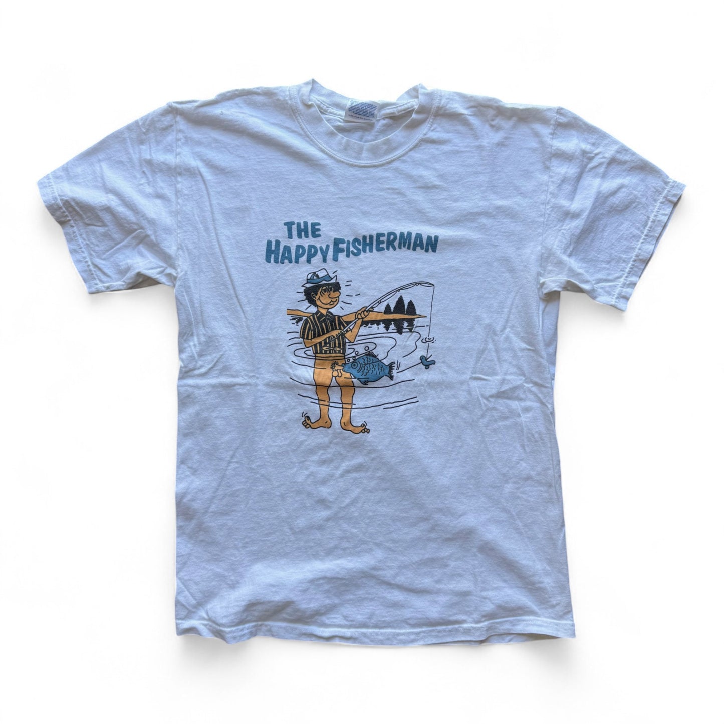 00's "The Happy Fisherman" T-Shirt