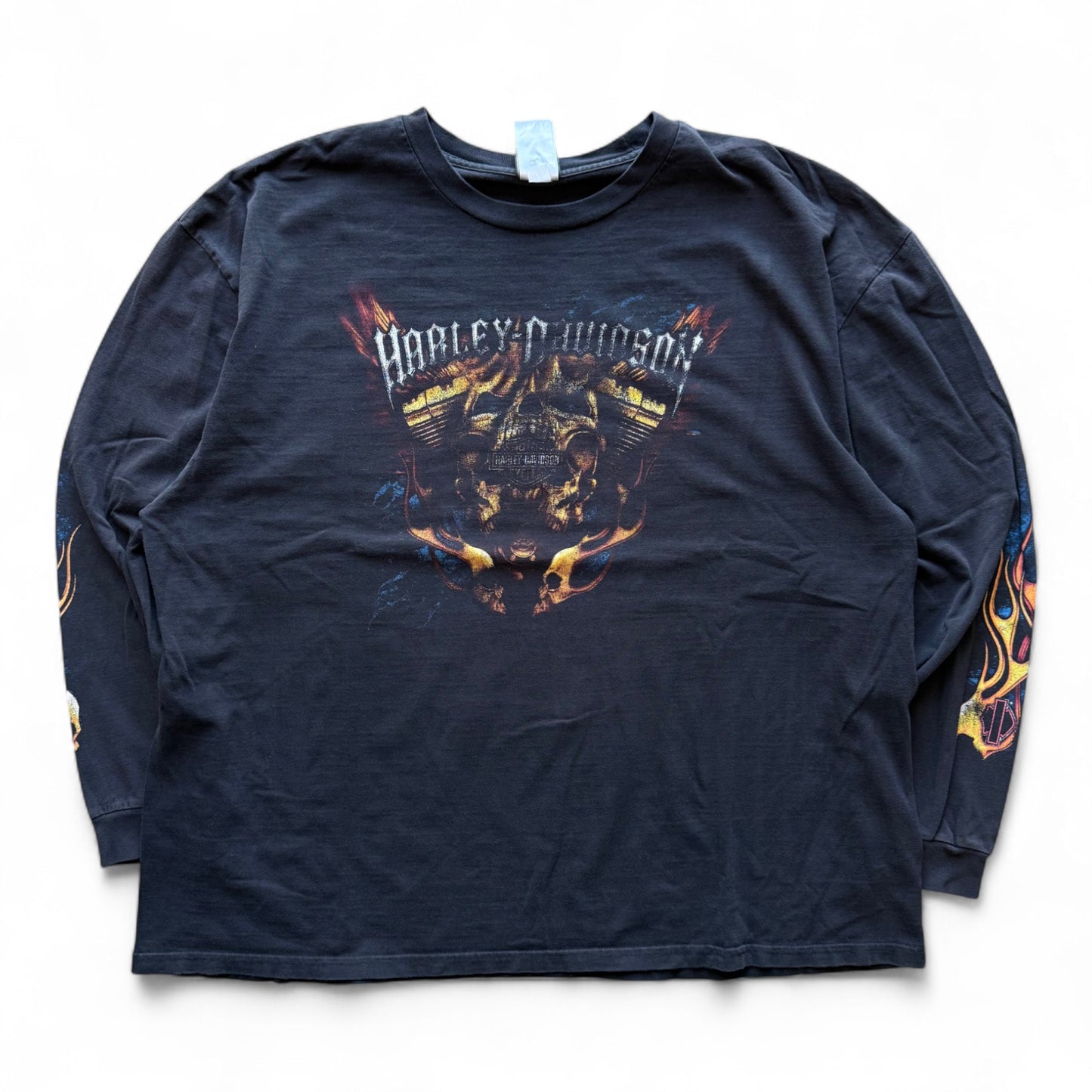00's Harley Davidson Indiana L/S T-Shirt