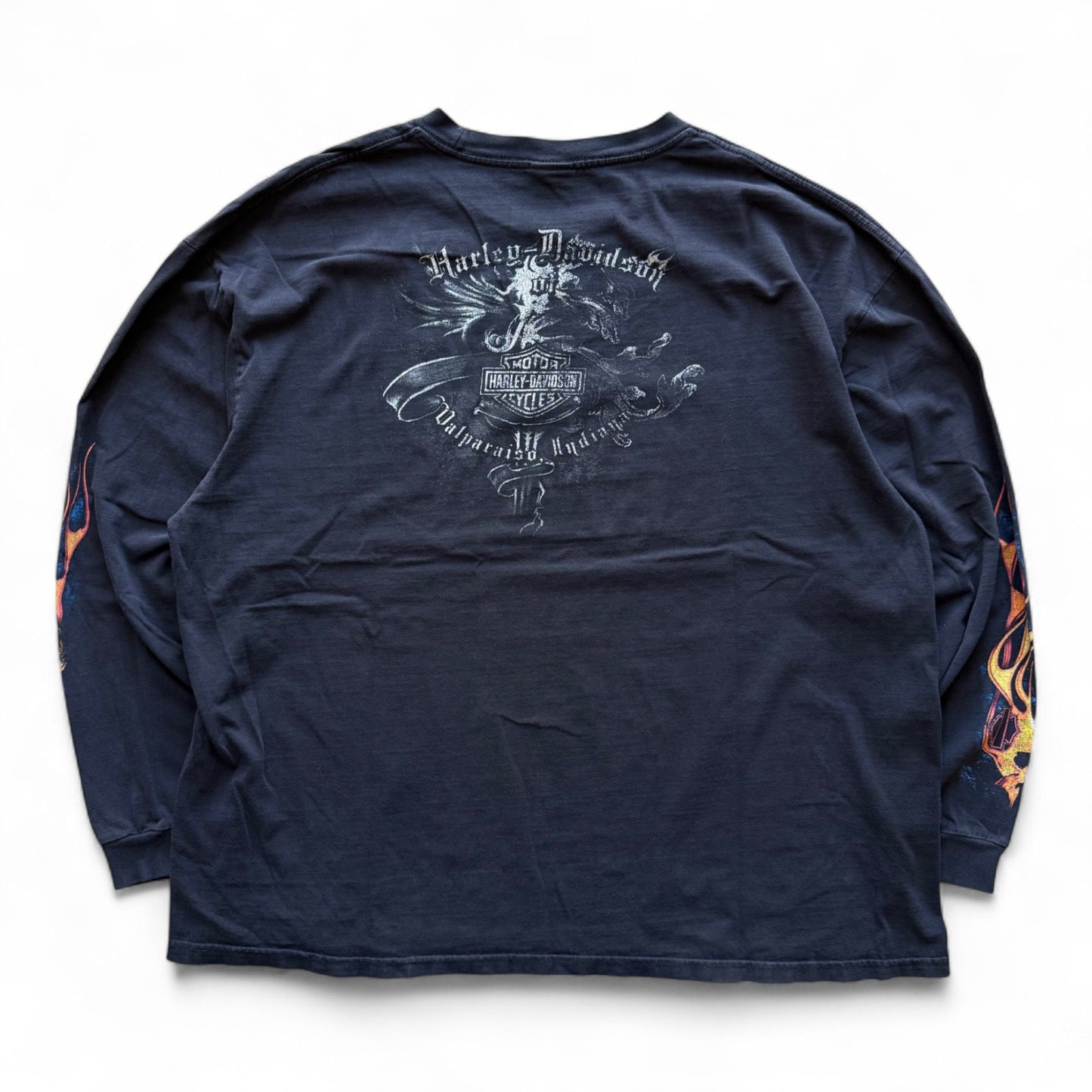00's Harley Davidson Indiana L/S T-Shirt
