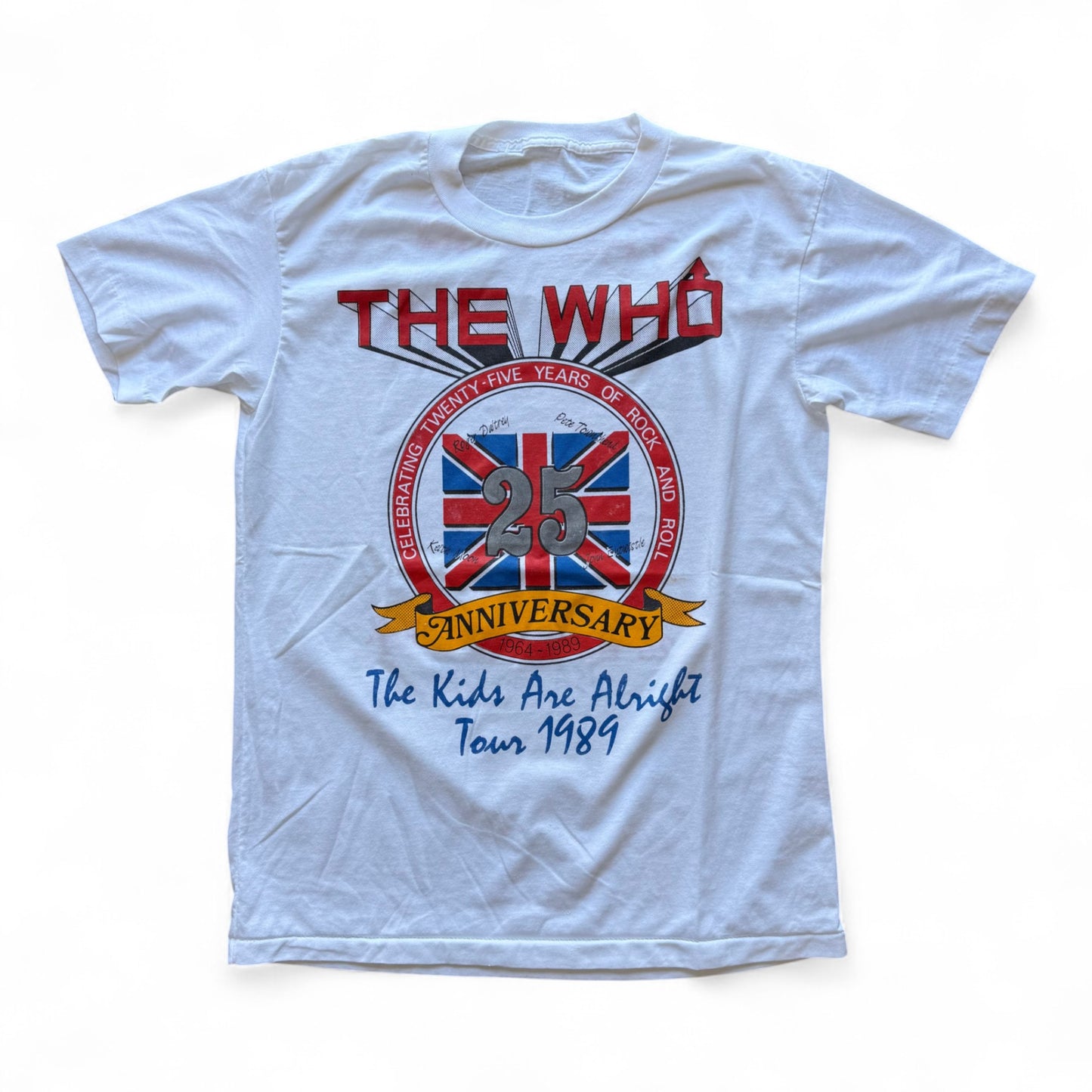 80's The Who "The Kids Are Alright" Tour T-Shirt