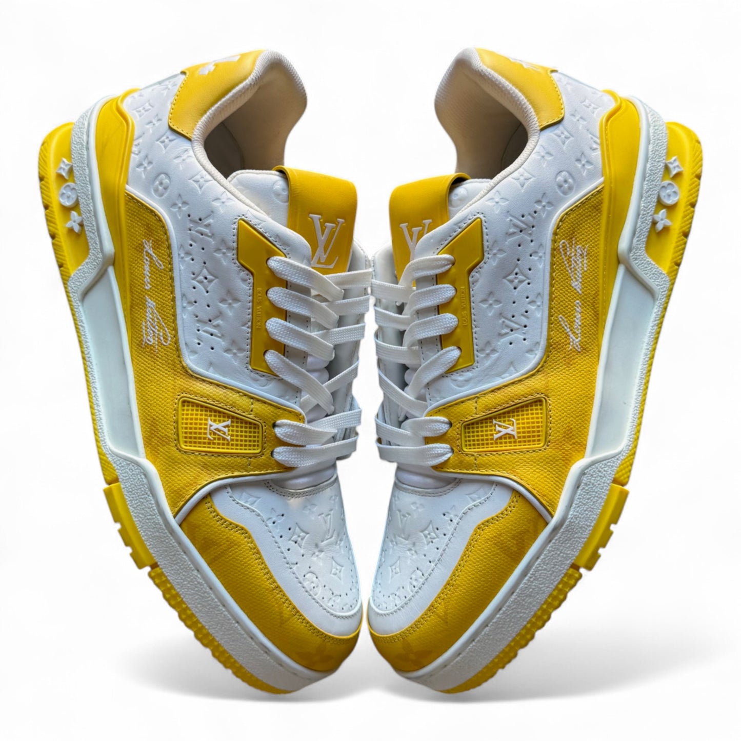 Louis Vuitton Trainer Yellow Monogram
