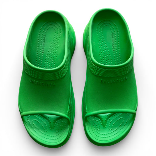 Balenciaga Crocs Pool Slide Green