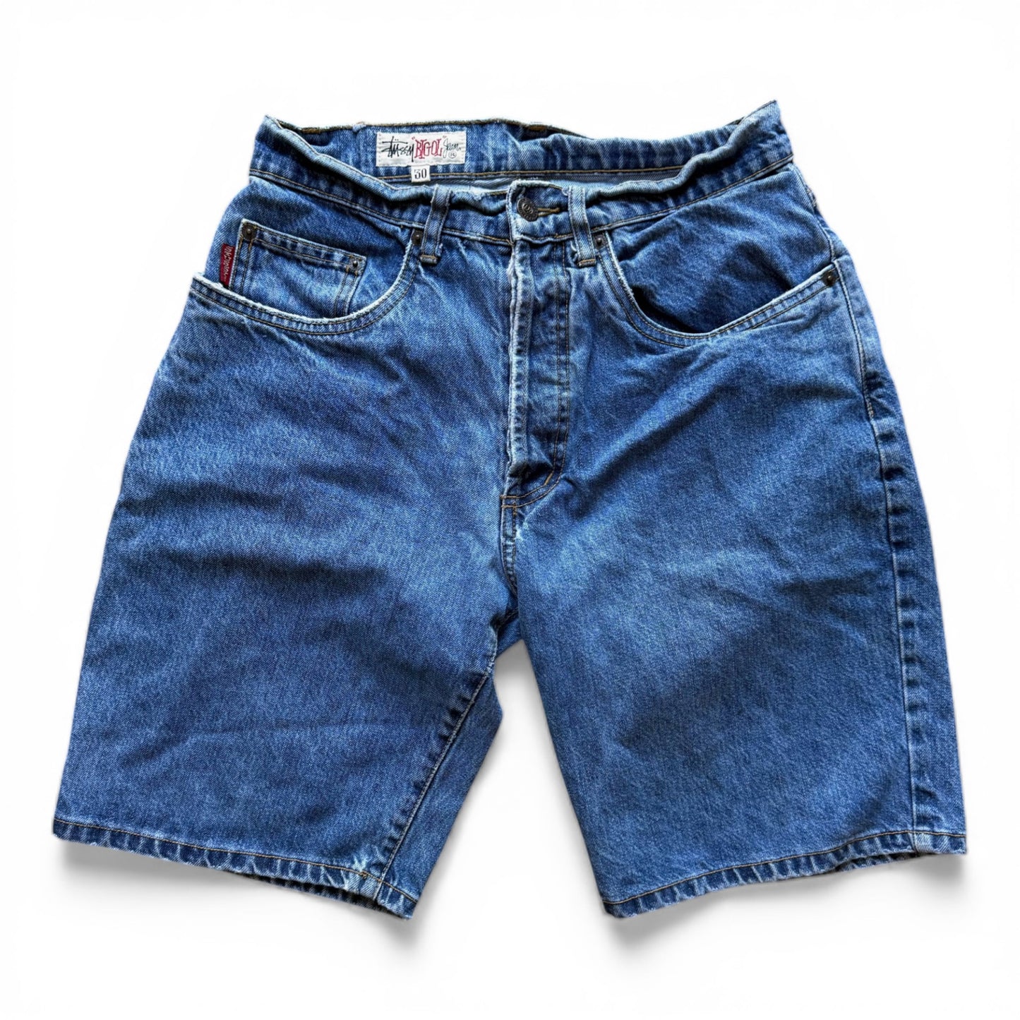 1990's Stussy Denim Shorts
