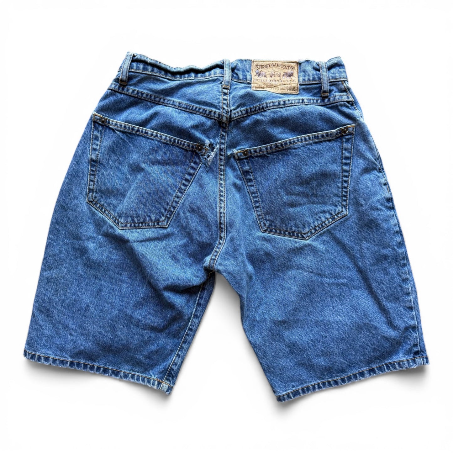 1990's Stussy Denim Shorts