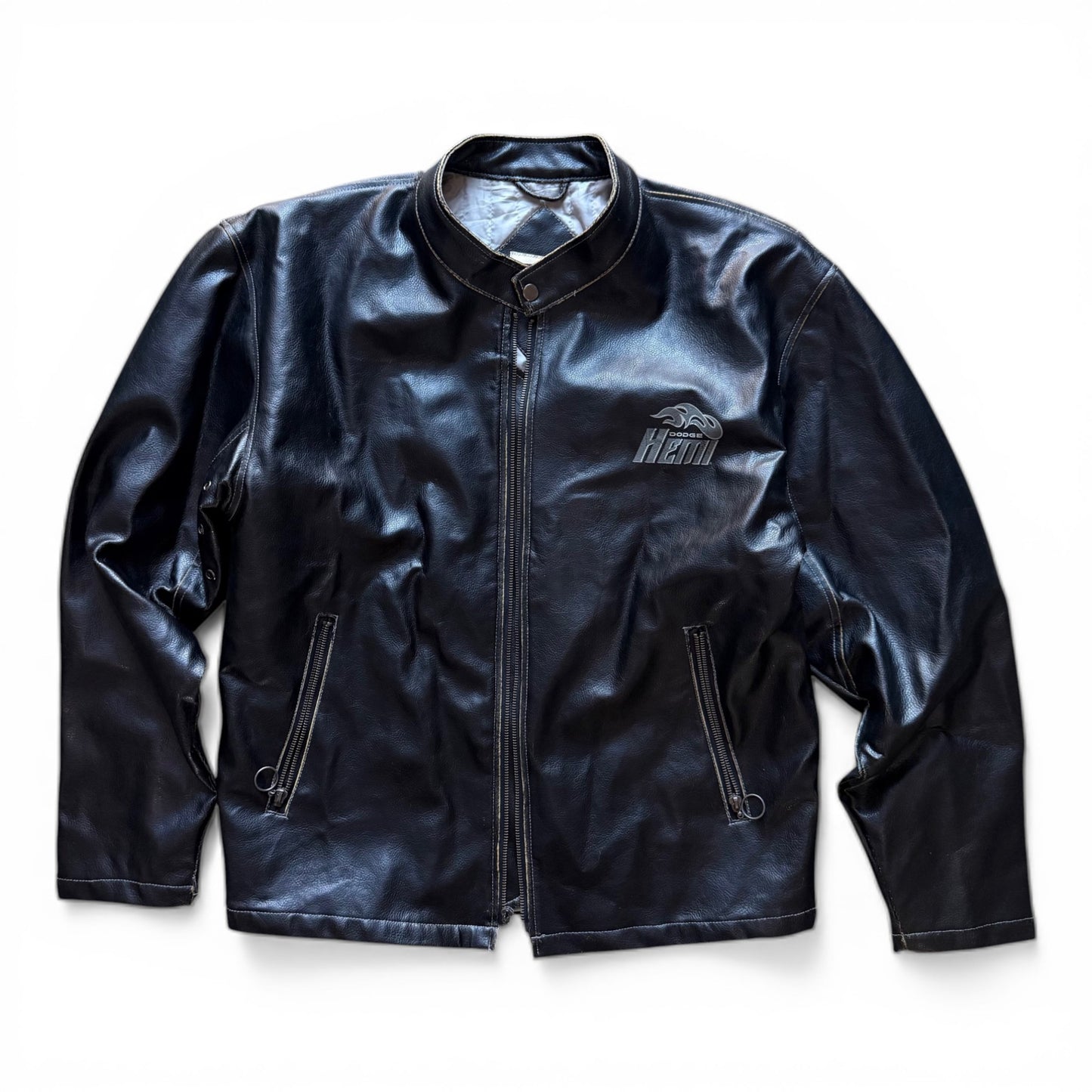 1990's Dodge Hemi Leather Jacket