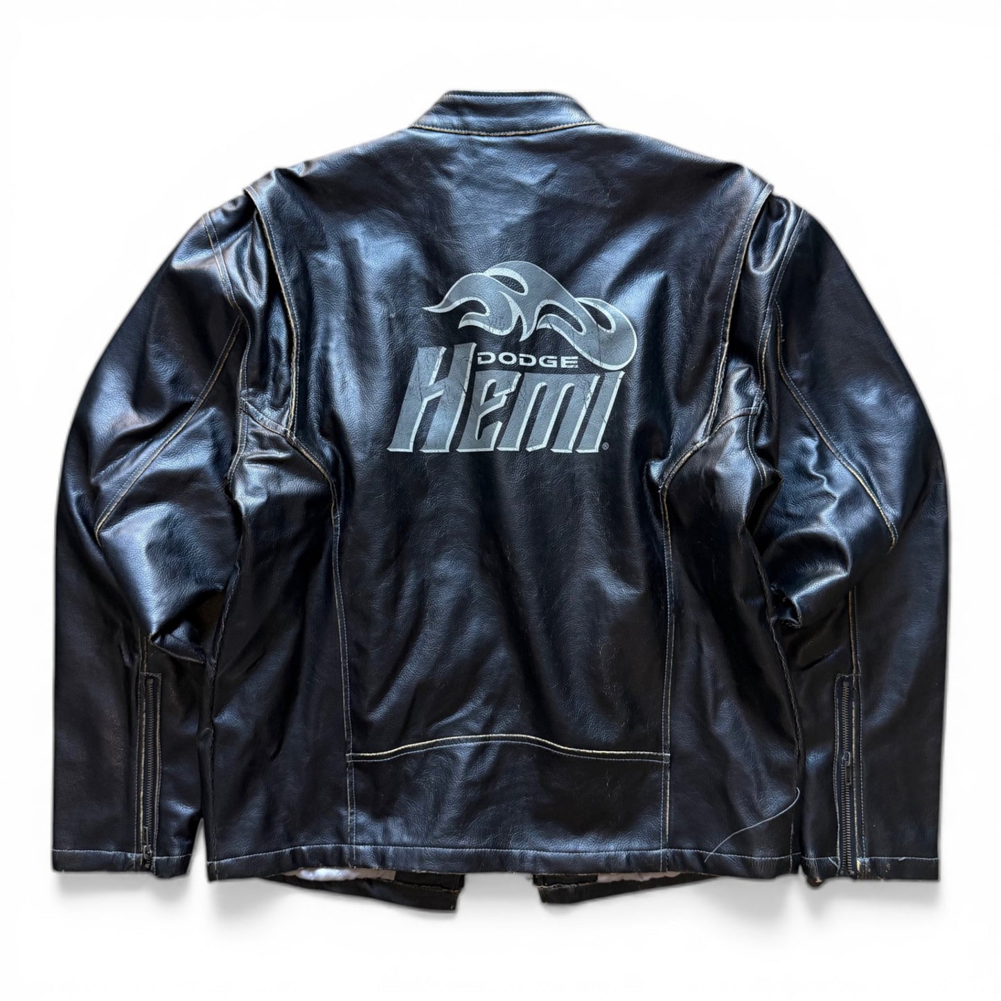 1990's Dodge Hemi Leather Jacket