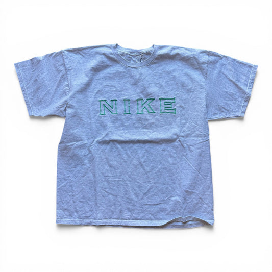 1990's Nike Spellout T-Shirt Green
