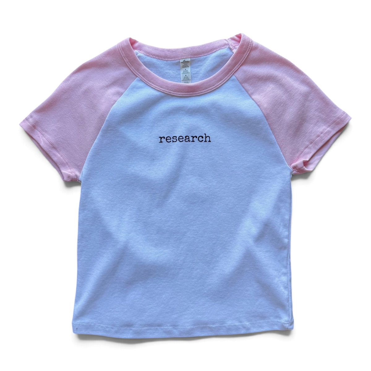 2026 Research Vintage Baby T-Shirt Pink
