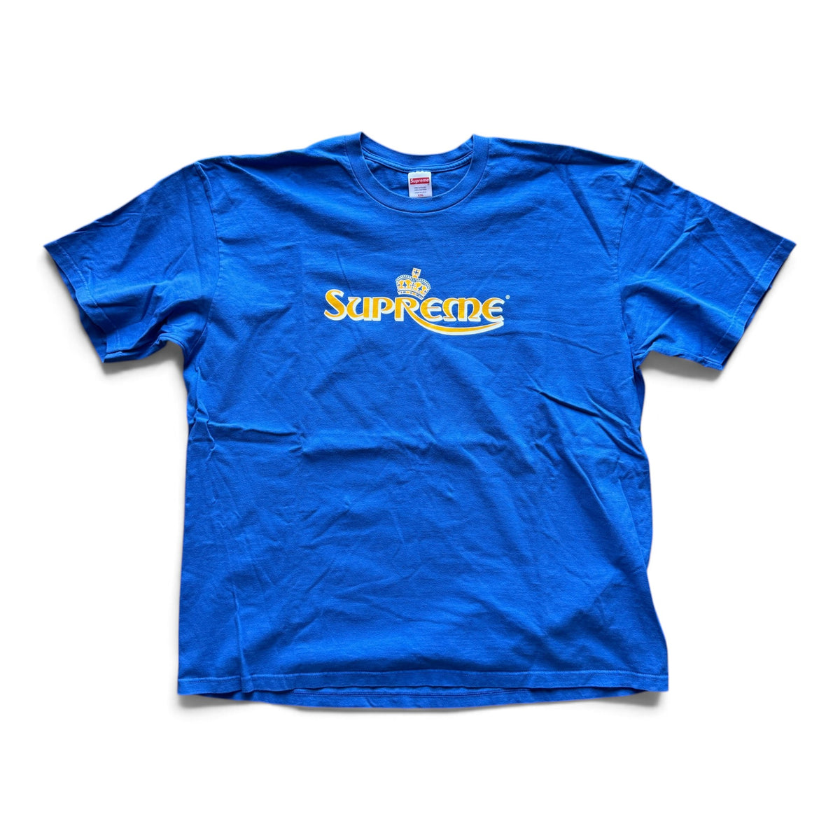 Supreme Crown T-Shirt Blue