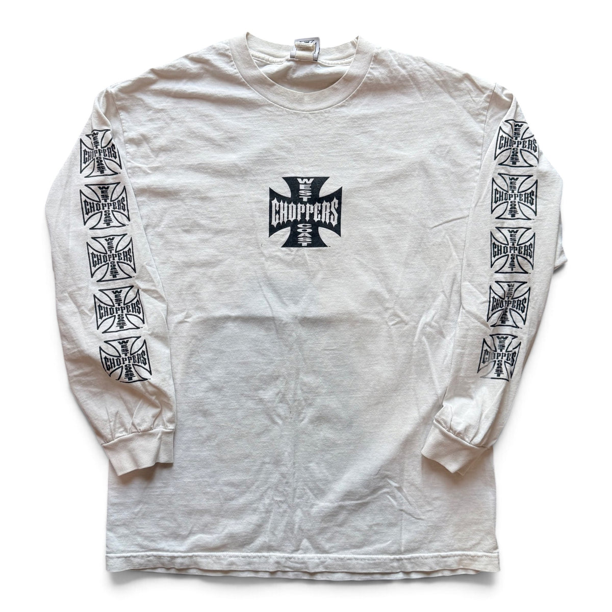 West Coast Choppers L/S T-Shirt Classic White