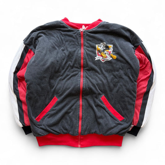 90's Mickey All American Zip-Up Jacket