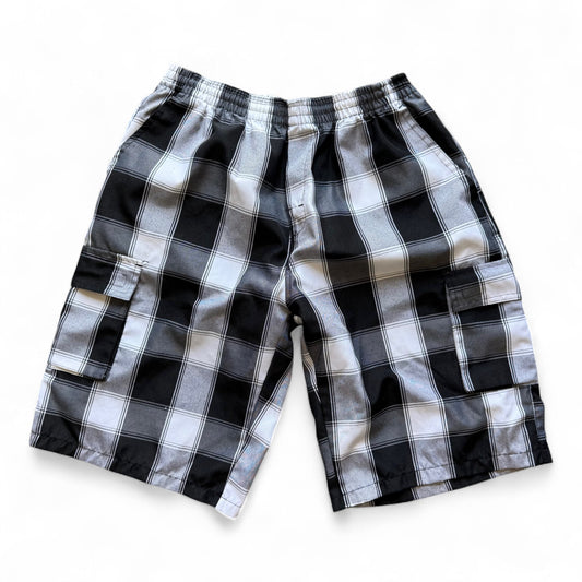 00's Plaid Cargo Shorts