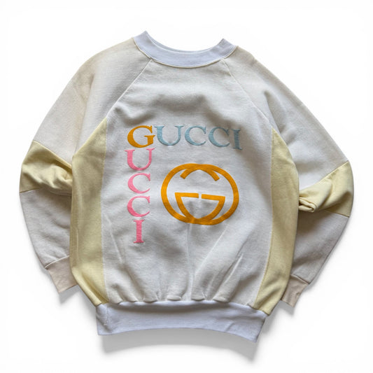1990's Vintage Bootleg Gucci Crewneck