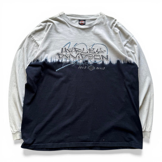 2003 Harley Davidson L/S Tie-Dye T-Shirt